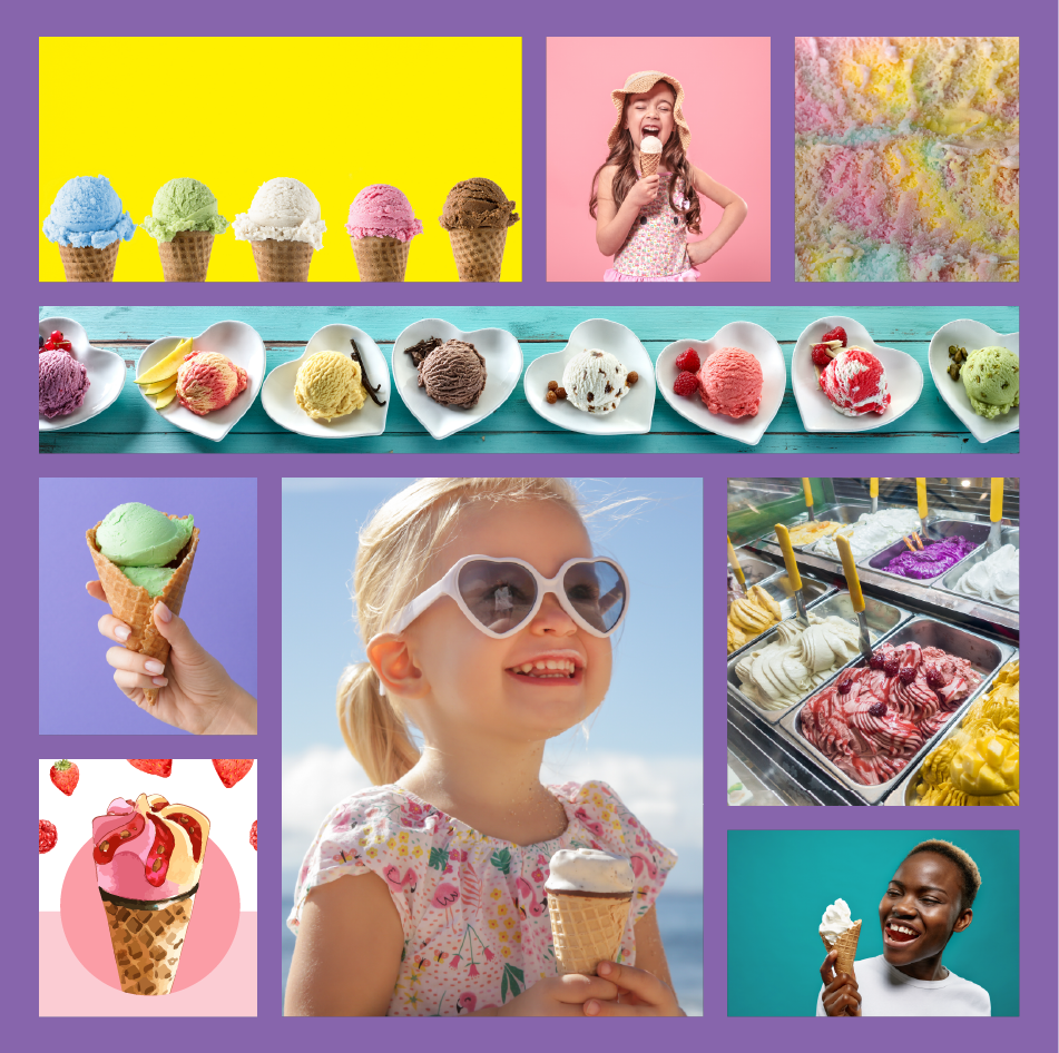 Scoop Shoppe Visual Strategy